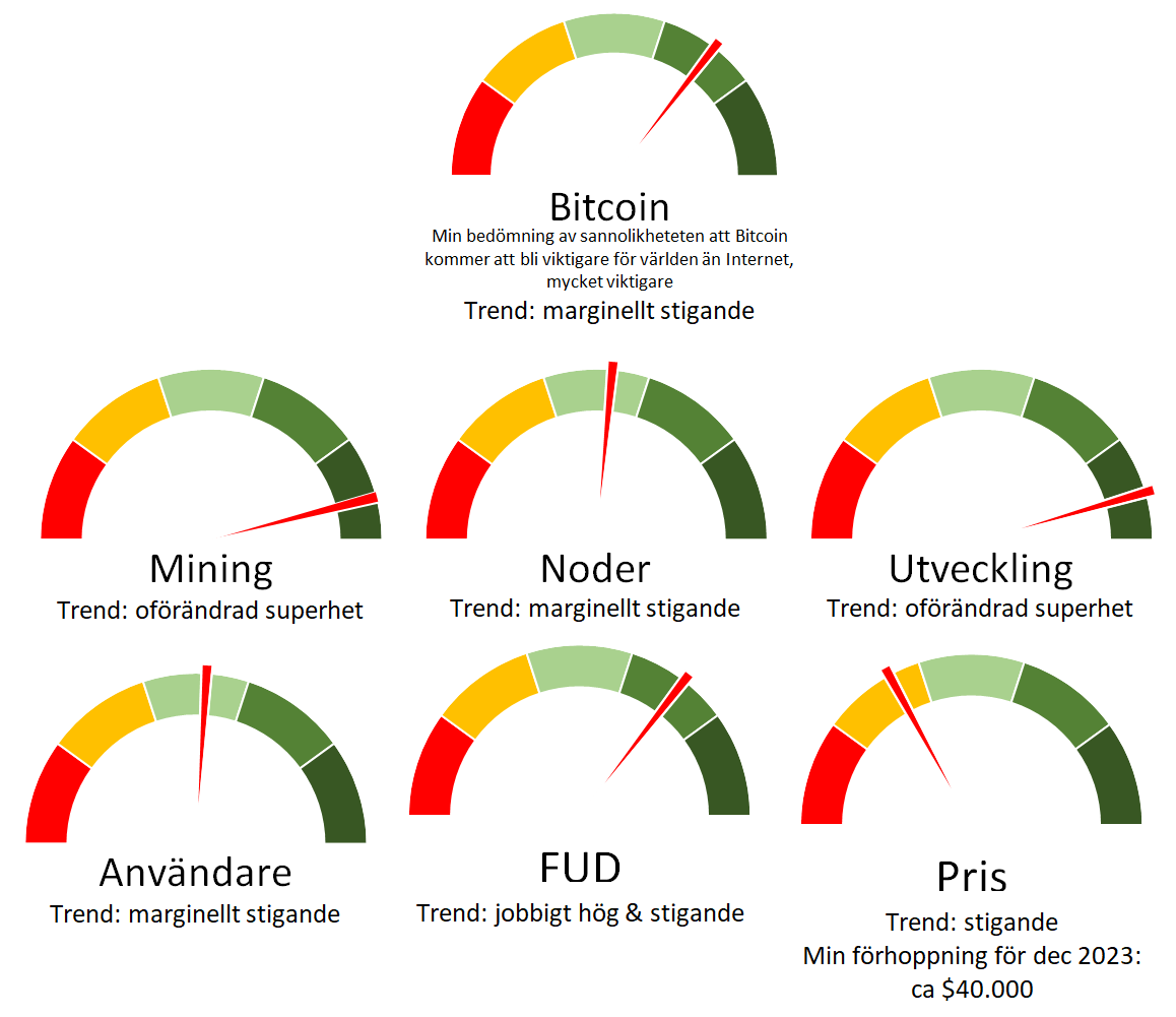 Bitcoins ekosystem – sammanfattning