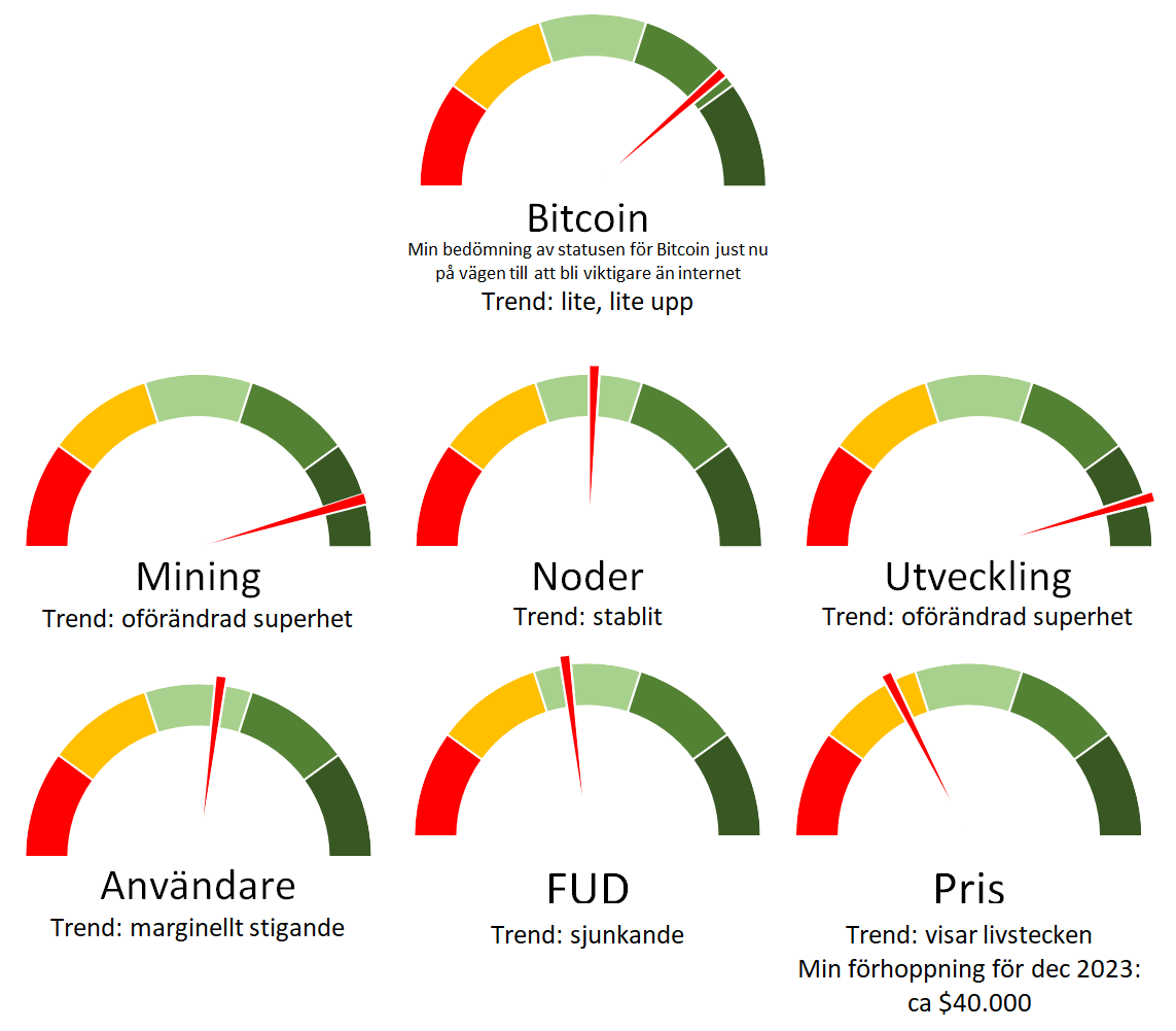 Bitcoins ekosystem – sammanfattning